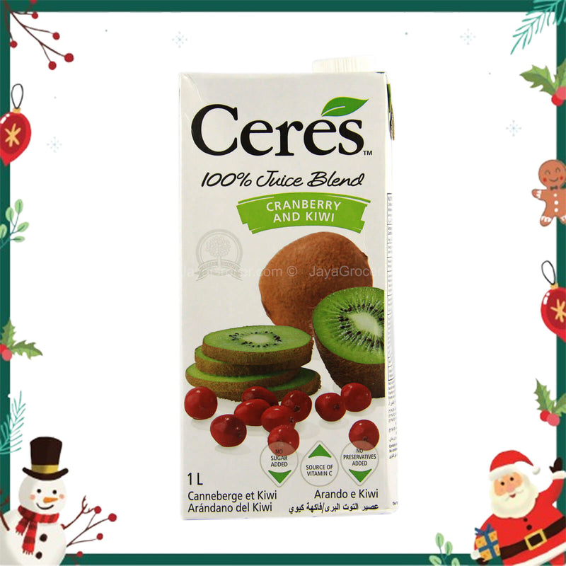 Ceres Cranberry and Kiwi Juice 1L