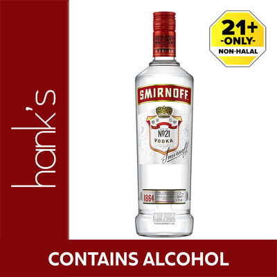 Smirnoff No. 21 Vodka Red Label 750ml