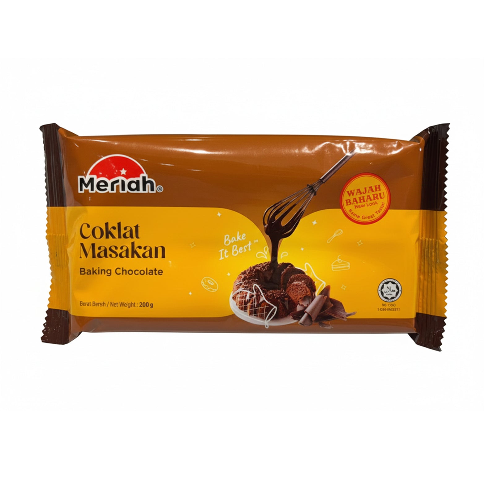 Meriah Original Baking Chocolate 200g