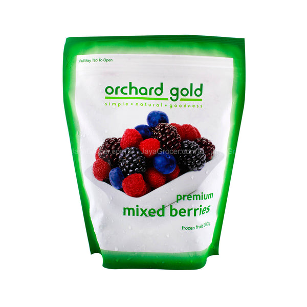 Orchard Gold Premium Frozen Mixed Berries Fruit 500g (highest price)