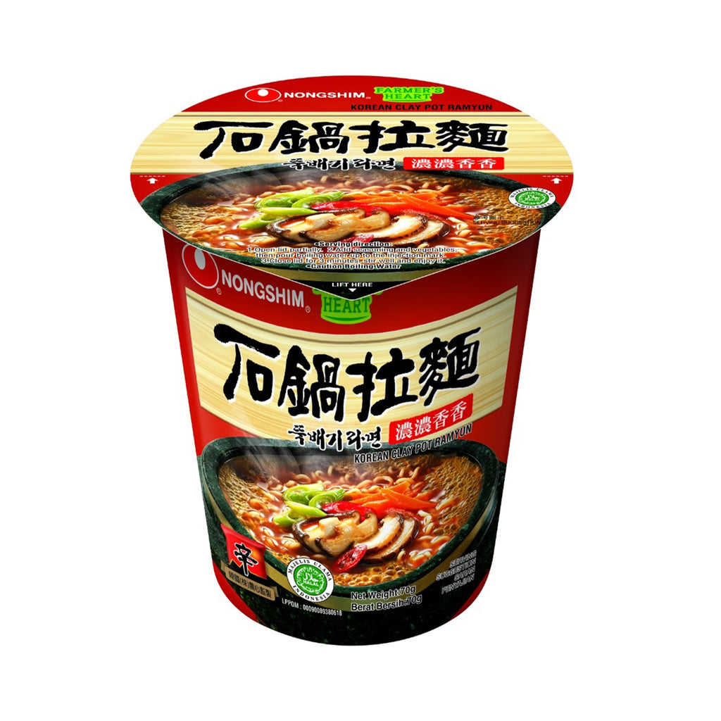 Nongshim Korean Clay Pot Ramyun Noodle 70g