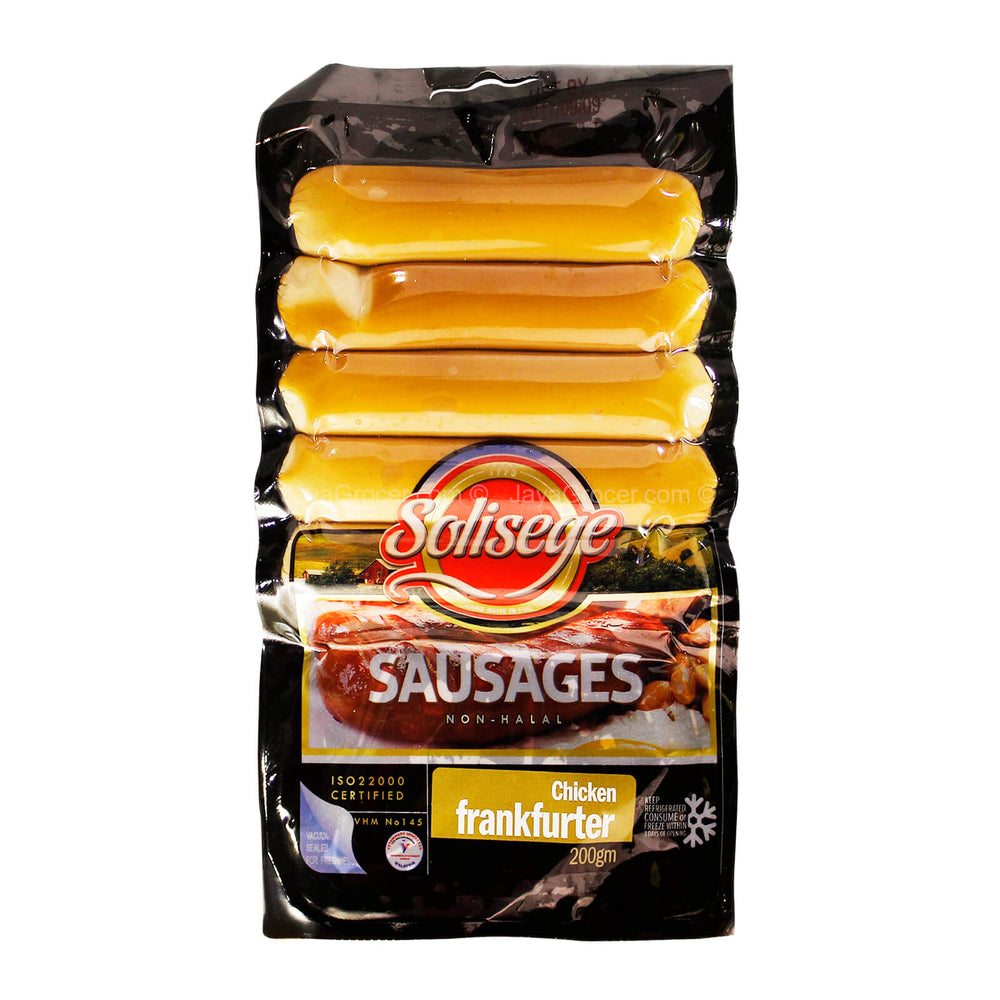 [NON-HALAL] Solid Food Chicken Franfurters 200g