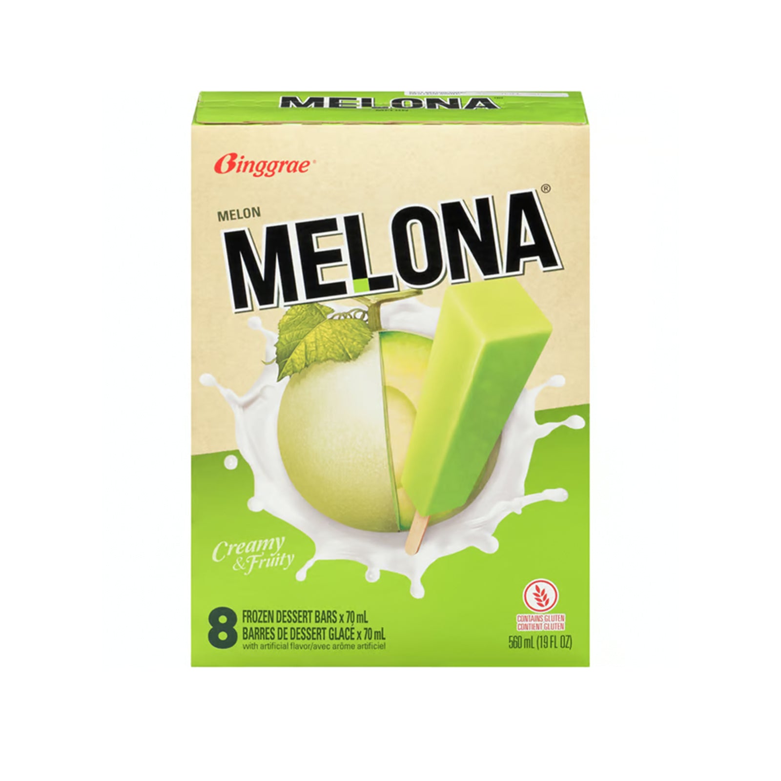 Binggrae Melona Melon Flavoured Ice Bar 80ml