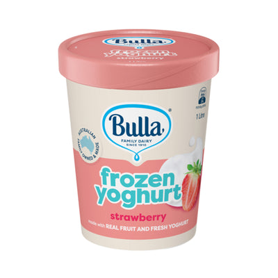 Bulla Strawberry Frozen Yogurt 1L