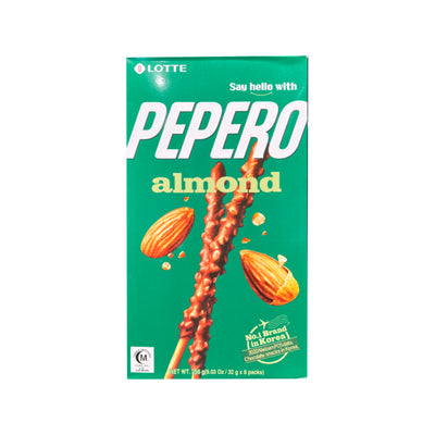 Lotte Almond Pepero Biscuit Sticks Big Pack 256g