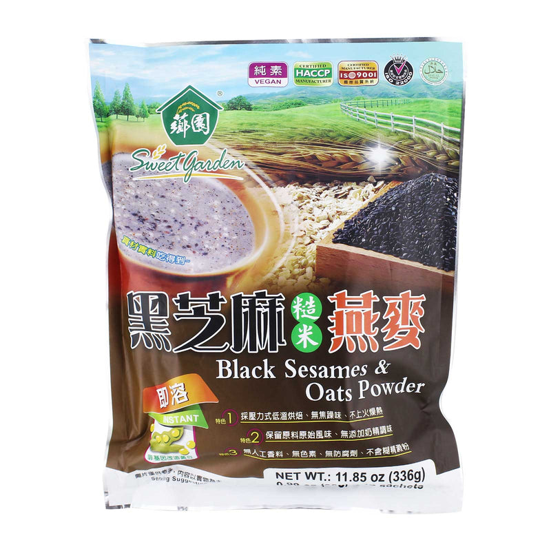 Sweet Garden Black Sesame And Oat Powder 28g x 12