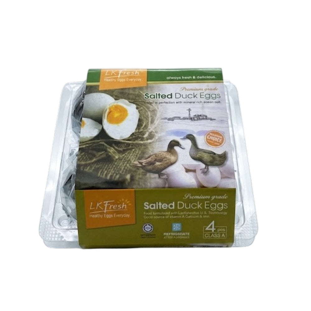 LK Fresh Salted Duck Eggs 4pcs/pack