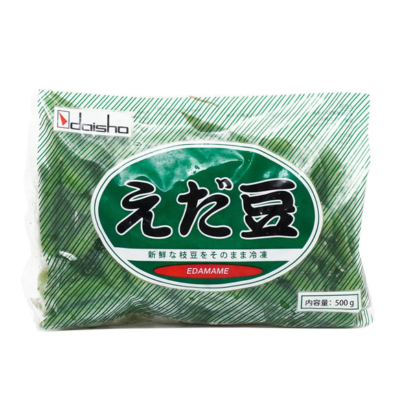 Daisho Edamame (Frozen Green Soybeans) 500g