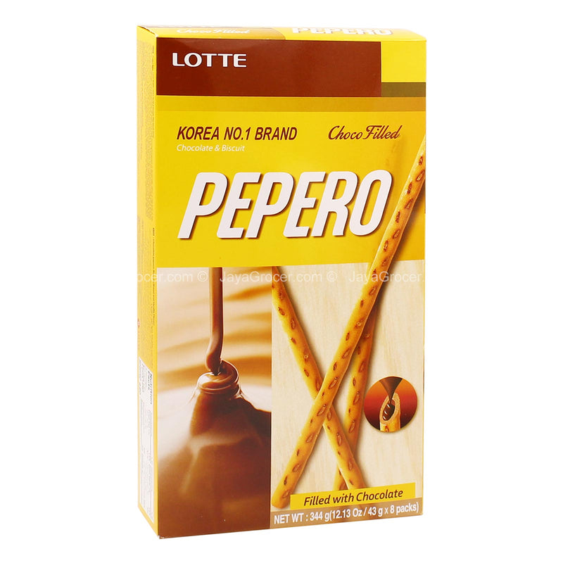 Lotte Pepero Nude Big Pack 43g x 8