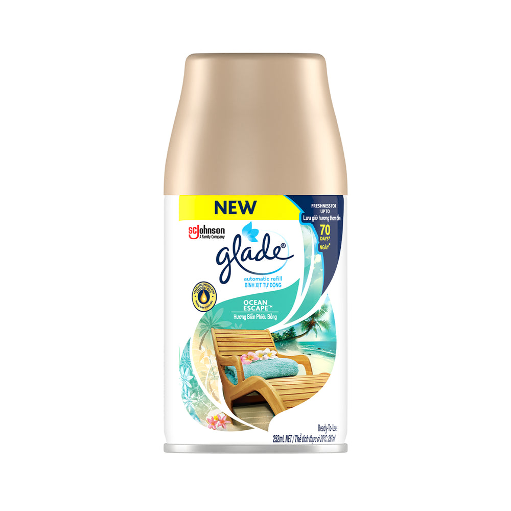Glade Automatic Ocean Escape Refill Spray 175g