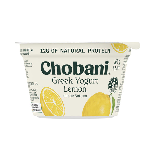 Chobani Yogurt Lemon Greek Yogurt 0% Fat 160g (highest price)