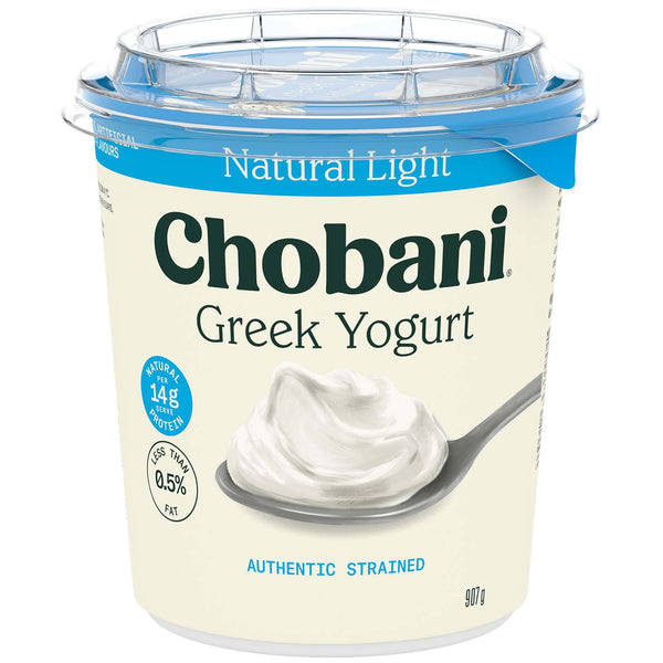 Chobani Natural Light Greek Yogurt 907g (highest price)