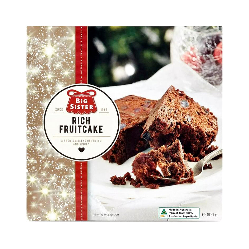 Big Sister Christmas Rich Fruit Cake 800g