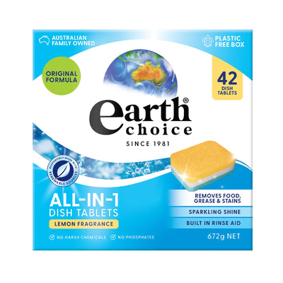 Earth Choice All In One Dishwasher Tablets 42pcs/pack