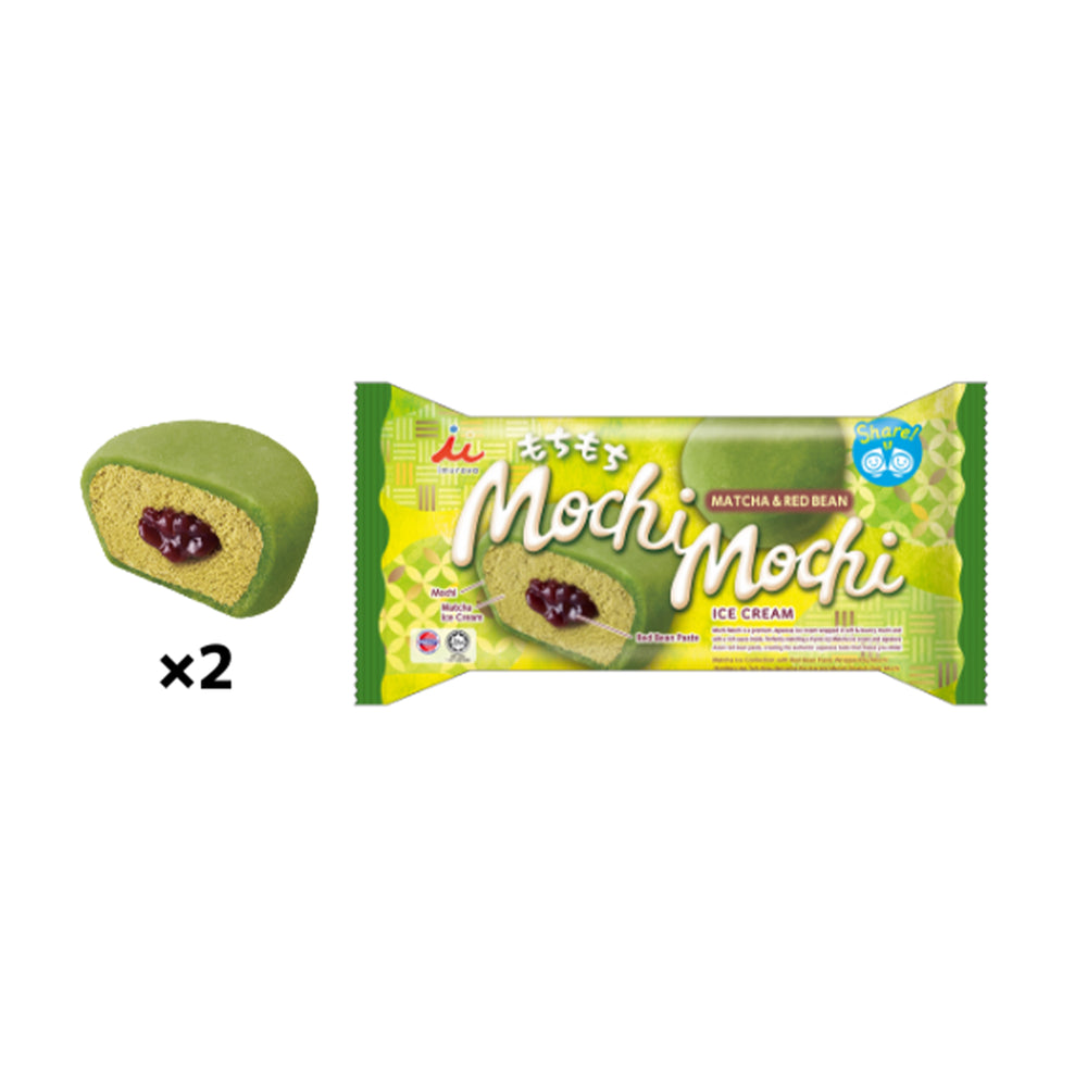 Imuraya Mochi Mochi Matcha & Red Bean 76g