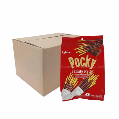 Glico Pocky  Biscuit Stick Family Pack Chocolate Flavour 21g x 8