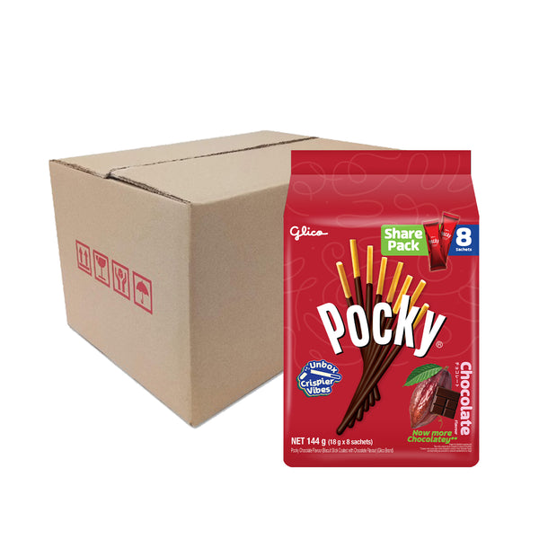 Glico Pocky Biscuit Stick Family Pack Chocolate Flavour 21g x 8 (highest price)