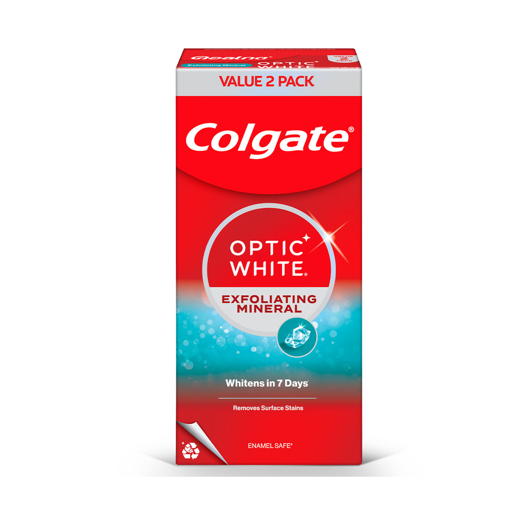 Colgate Optic White Plus Shine 100g x 2