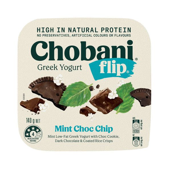 Chobani Flips Mint Chocolate Chip 140g