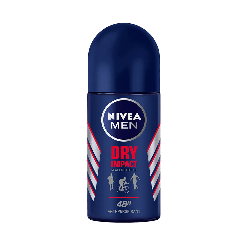 Nivea Men Dry Impact Deodorant Roll On 50ml + 25ml