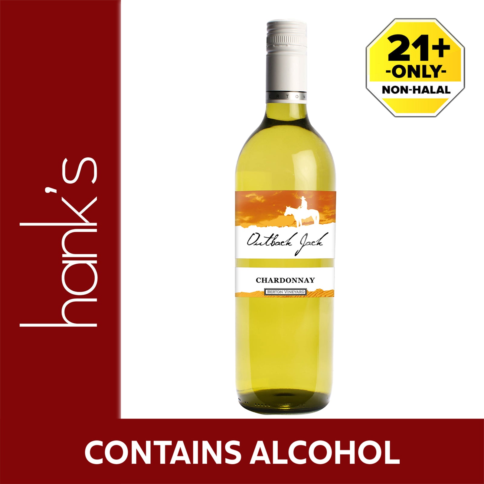 Outback Jack Chardonnay Wine 750ml