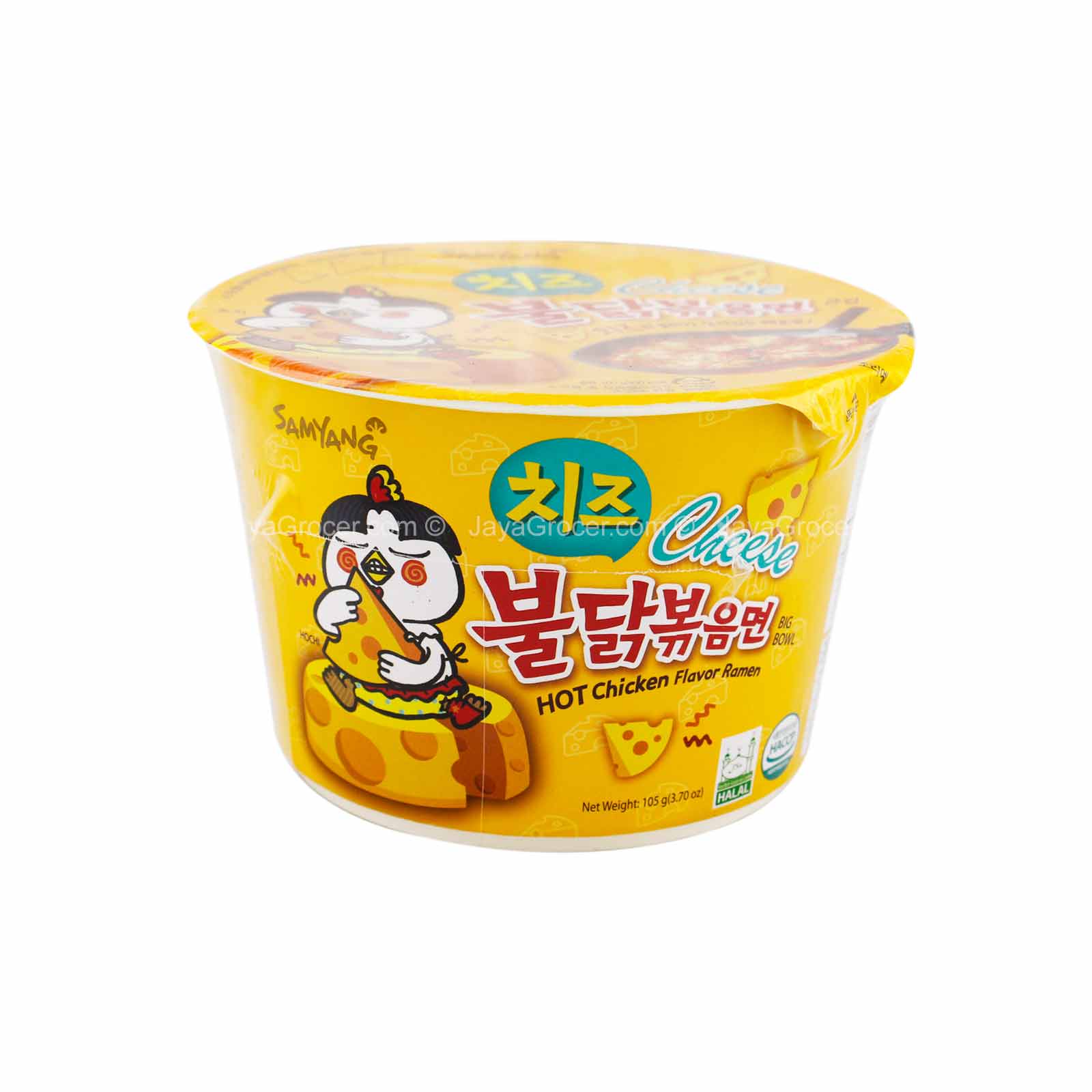 Samyang Hot Chicken Cheese Ramen Instant Noodle Bowl 105g