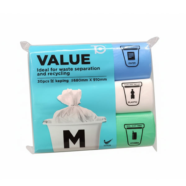 Teong Chuan Star Seal Medium Garbage Bag 68 x 91 30pcs/pack (highest price)