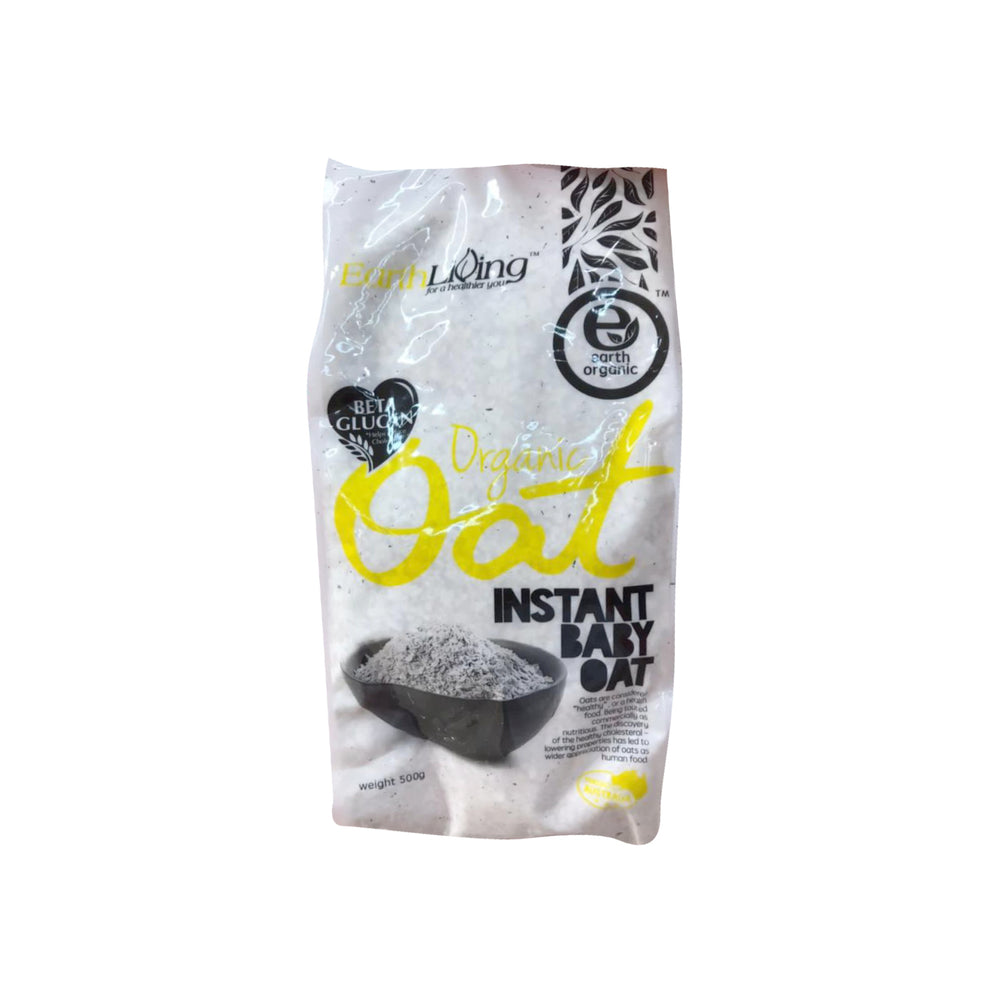 Earth Living Organic Instant Baby Oat 500g