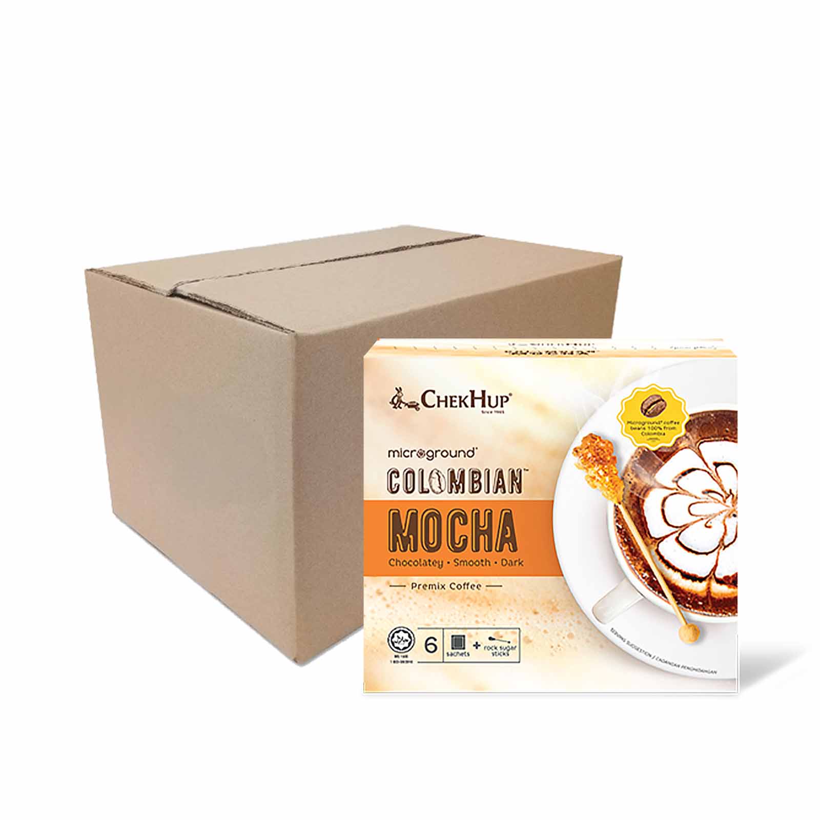 Chek Hup Microground Colombian Mocha Mix 28g x 6