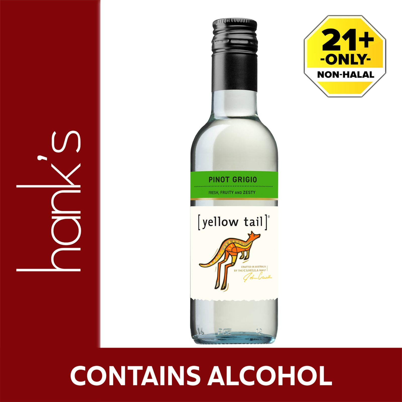 YELLOW TAIL PINOT GRIGIO 187ML