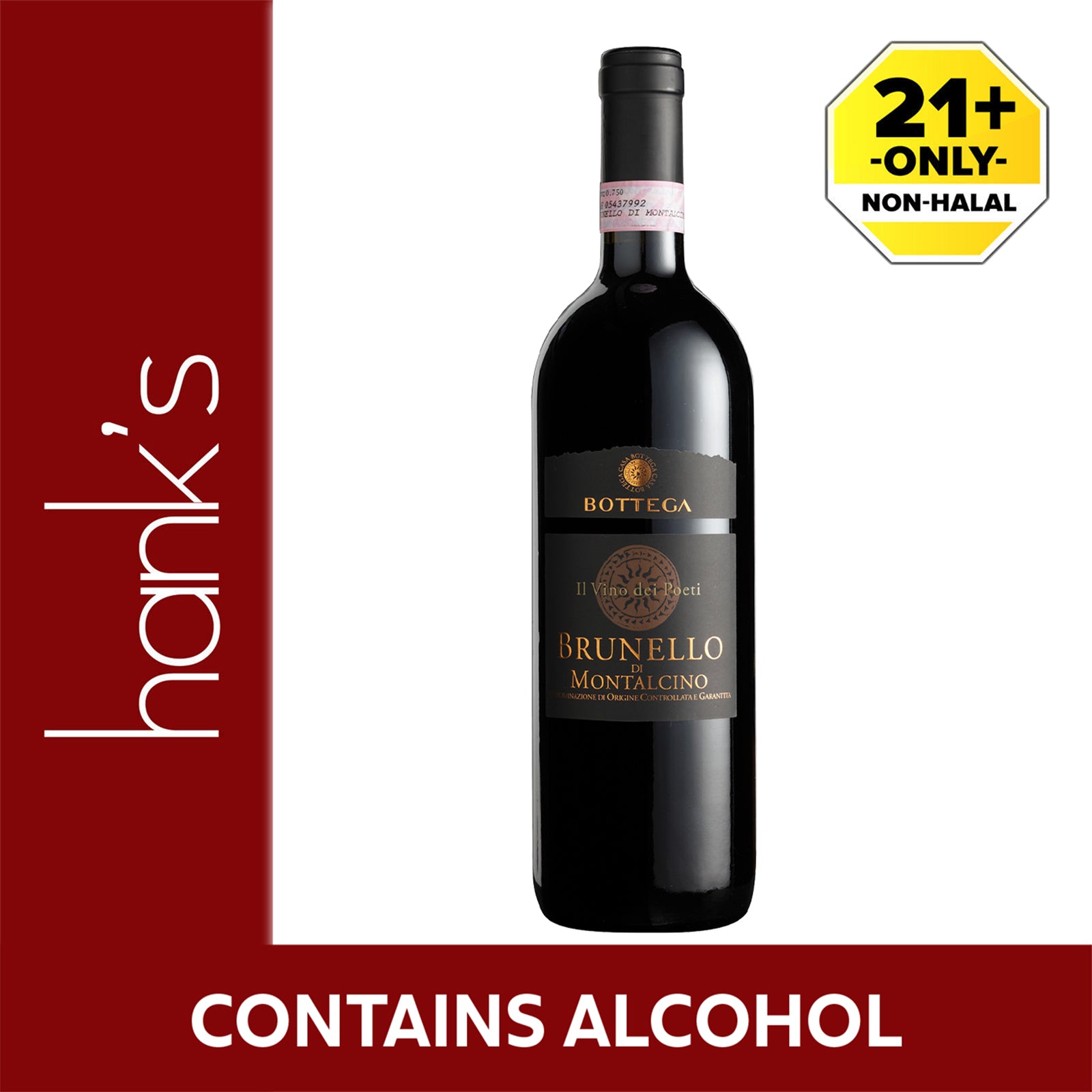 BOTTEGA BRUNELLO DI MONTALCINO DOC 750ML