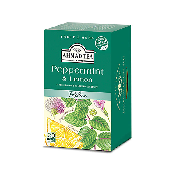 Ahmad Tea Peppermint and Lemon 20pcs/pack (highest price)