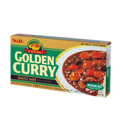 [NON-HALAL] S&B Golden Curry Mix (Hot) 220g