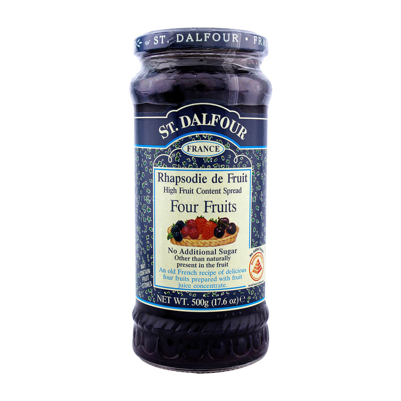 St. Dalfour Four Fruits Jam 500g