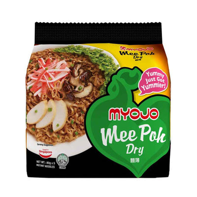 Myojo Mi Poh Dry Instant Noodle 80g x 5