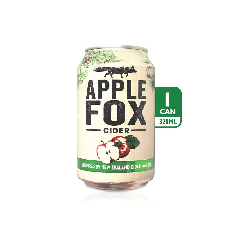 Apple Fox Cider Can 320ml