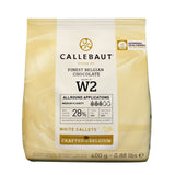 Callebaut Finest Belgian White Chocolate Chips Recipe W2 28% 400g