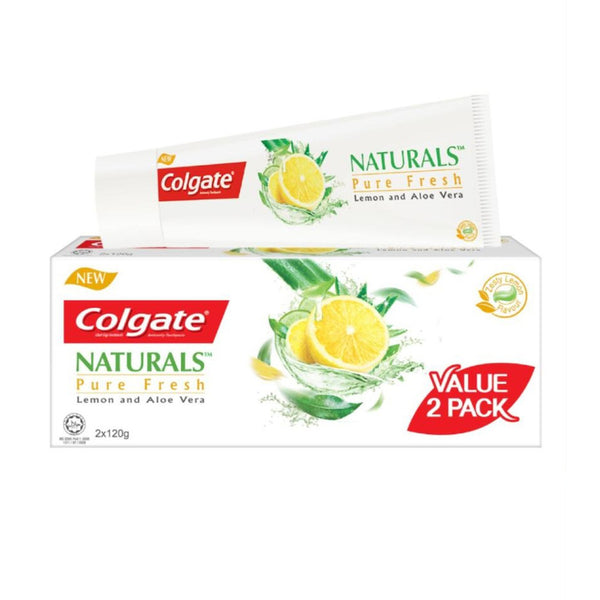 Colgate Naturals Pure Fresh Value Pack 120g x 2 (highest price)
