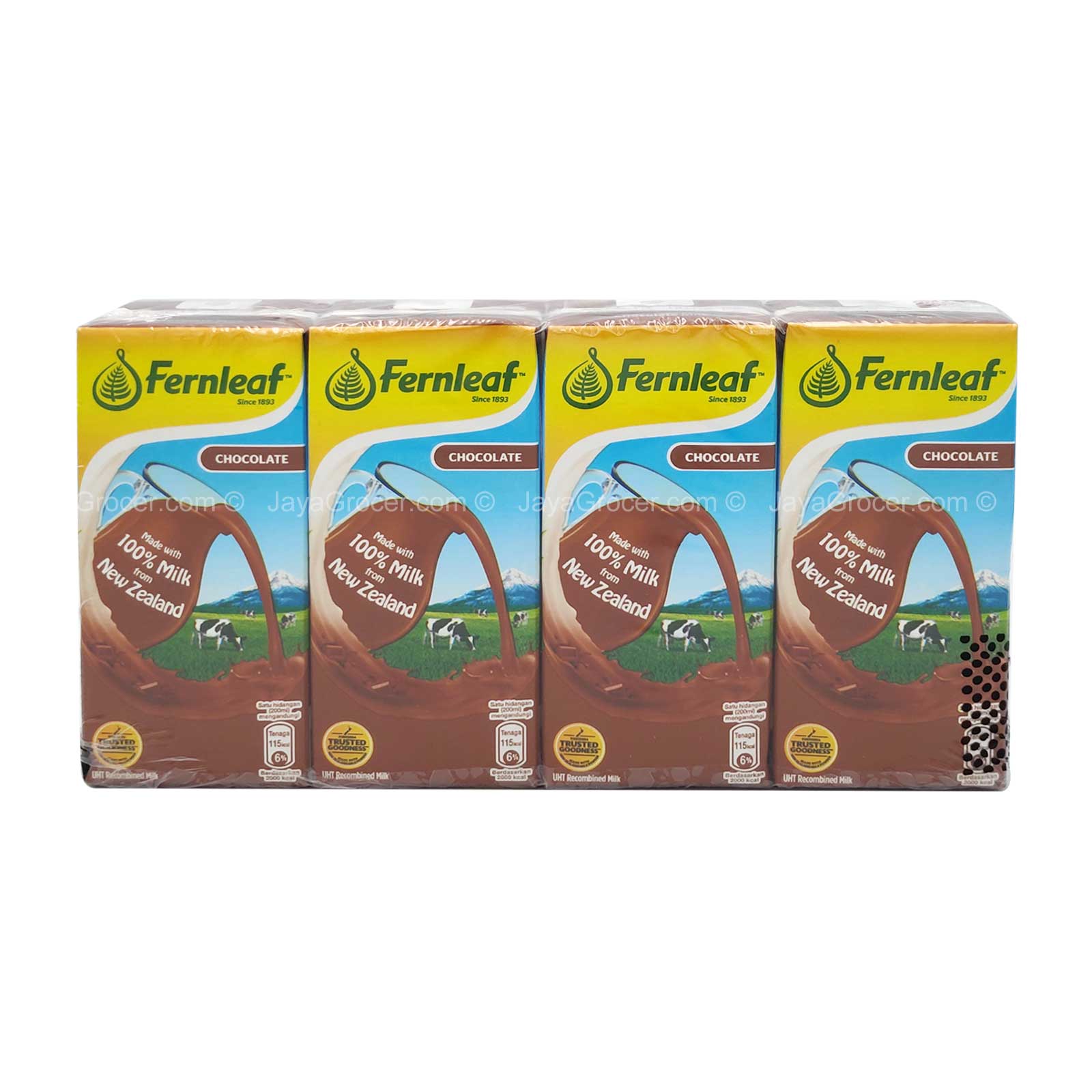 Fernleaf Chocolate UHT Milk 200ml x 4