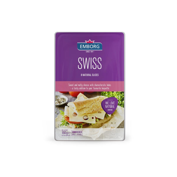 Emborg Swiss Cheese Slice 150g (highest price)