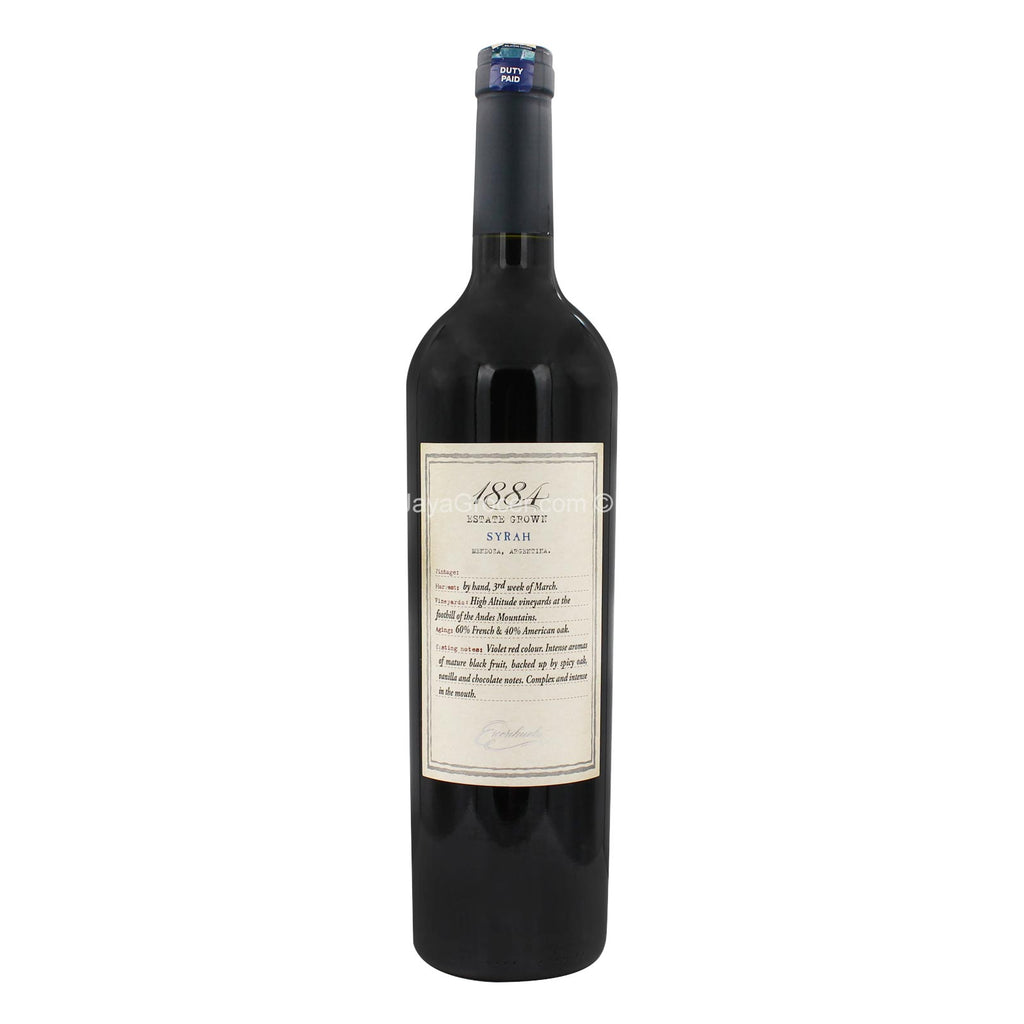 1884 Reserve Syrah Wine 750ml