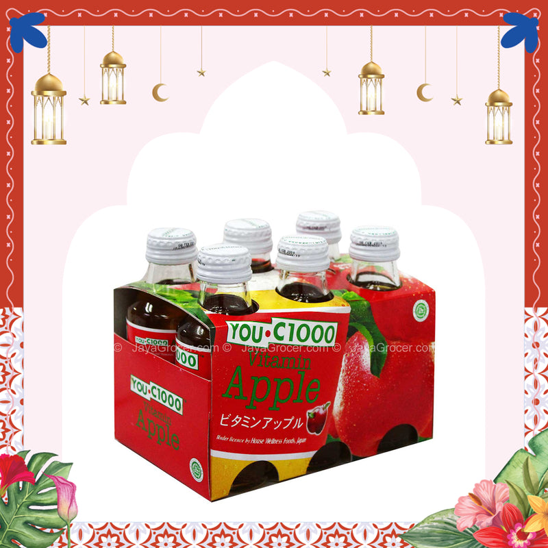 You C1000 Vitamin Apple Juice 140ml