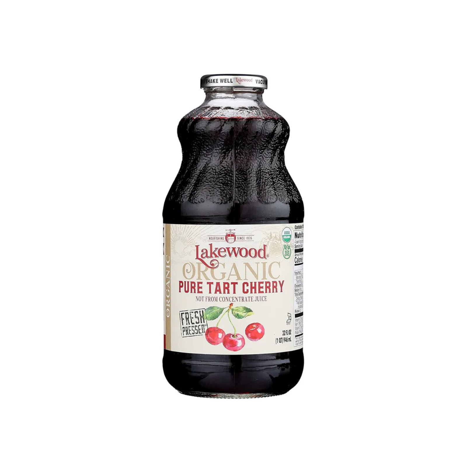 Lakewood Organic Pure Tart Cherry Juice 946ml