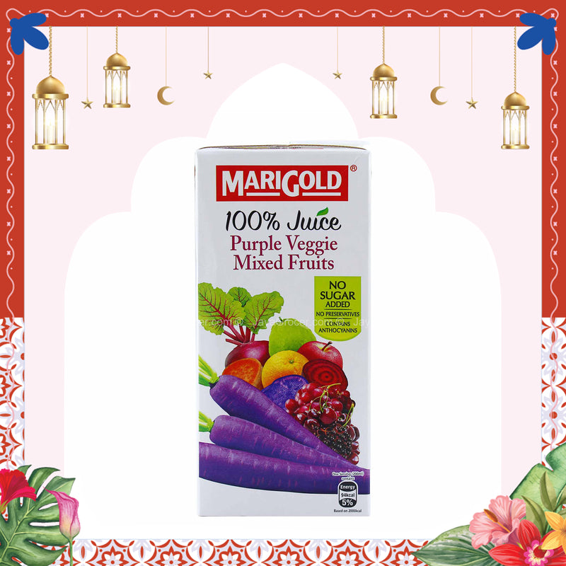 Marigold 100% Juice Purple Veggie Mixed Fruits 1L