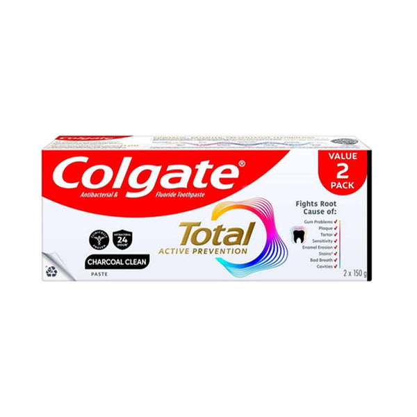 Colgate Total Charcoal Toothpaste 150g x 2 (highest price)