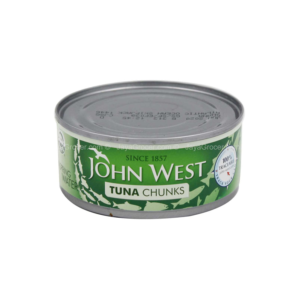 Johnwest Tuna Chunks In Springwater 125g