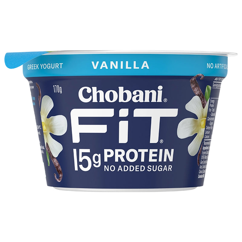 Chobani Fit Vanilla Yogurt 170g