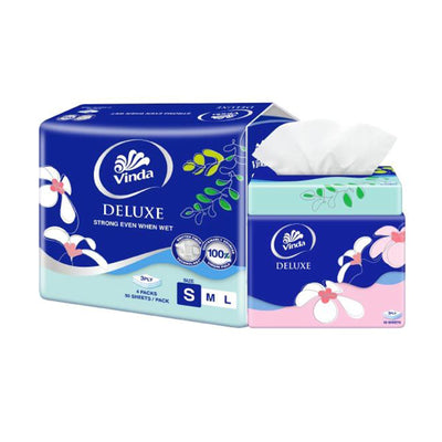 Vinda deluxe travelpack 3ply (s)12x50s