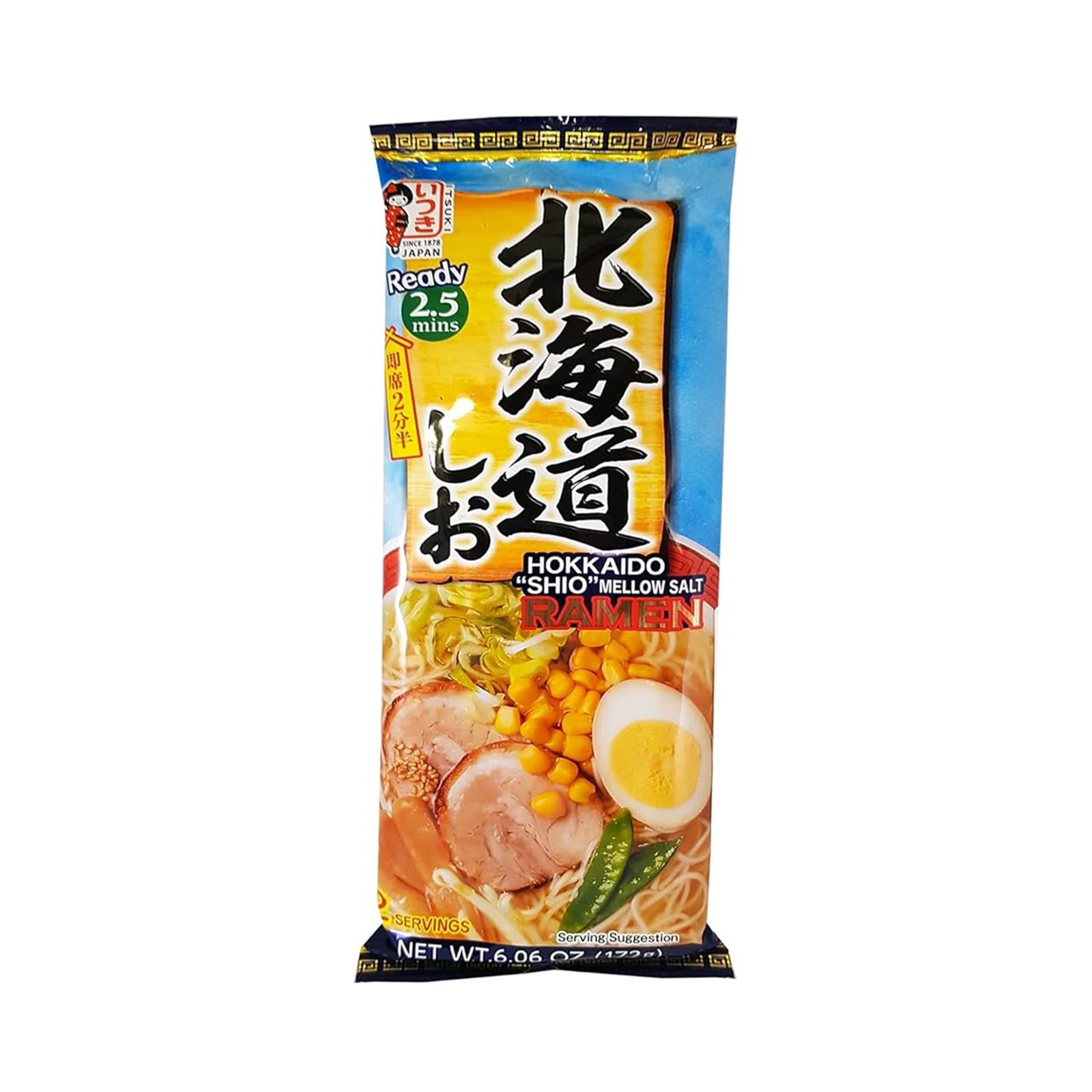 Itsuki Kaigai Hokkaido Ship Ramen 172g