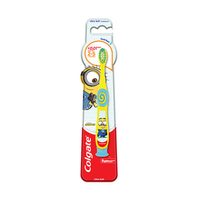 Colgate Kids Minions Toothbrush Age 2-5 (Ultra Soft) 1unit